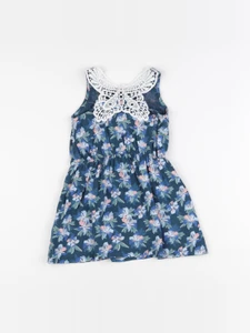 Vertbaudet - robe bleu, rose - 3 ans