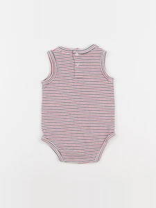 Vertbaudet - body rouge - 6 mois