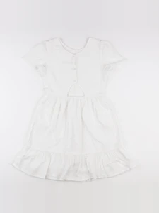 IKKS - robe blanc - 10 ans