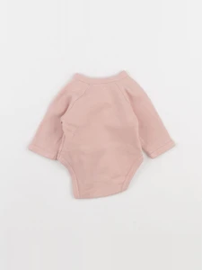 Vertbaudet - body rose - 0 mois