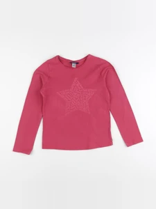 Okaidi - tee-shirt rose - 8 ans
