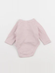 Vertbaudet - body rose - 0 mois