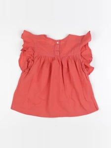 Monoprix - blouse rouge - 8 ans