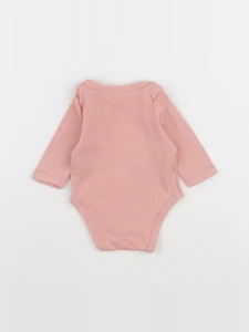 Vertbaudet - body rose - 1 mois