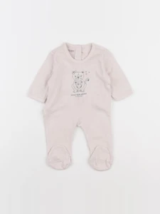 Vertbaudet - pyjama coton rose - 1 mois