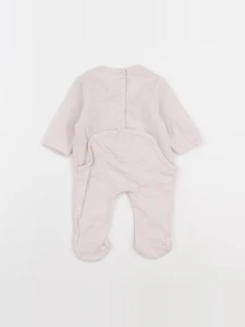 Vertbaudet - pyjama coton rose - 1 mois