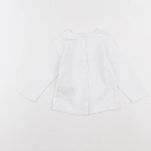 Vertbaudet - tee-shirt blanc - 9 mois
