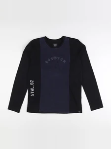 IKKS - tee-shirt noir, bleu - 12 ans