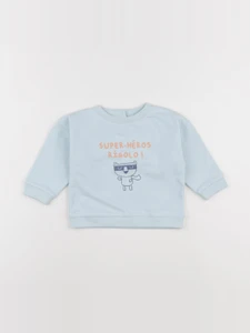 Vertbaudet - sweat bleu - 9 mois