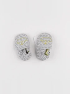 Vertbaudet - chaussons gris - pointure 18/19