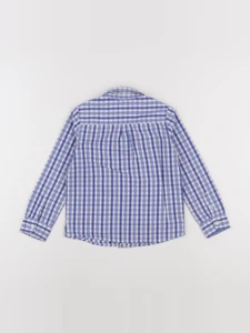 Jacadi - chemise bleu, blanc - 4 ans