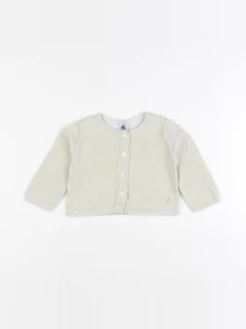 Petit Bateau - gilet or - 12 mois