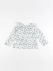 Little Celebs - blouse blanc, vert - 2 ans