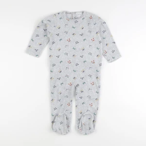 Boutchou - pyjama velours gris - 18 mois