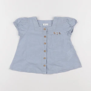 Vertbaudet - blouse bleu - 2 ans