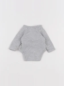 Vertbaudet - body gris - 0 mois