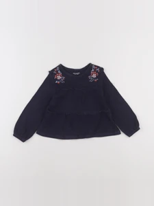 Vertbaudet - tee-shirt bleu - 2 ans