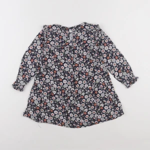 Vertbaudet - robe bleu, blanc - 3 ans