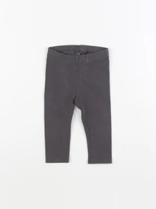 H&M - legging gris - 6/9 mois
