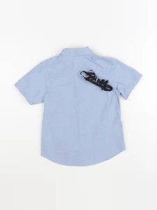 H&M - chemise bleu - 4/5 ans