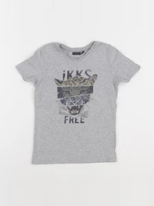 IKKS - tee-shirt gris - 6 ans