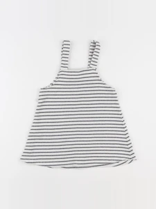 IKKS - robe blanc, bleu - 18 mois