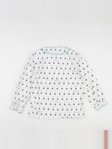 Vintage - chemise blanc - 8 ans