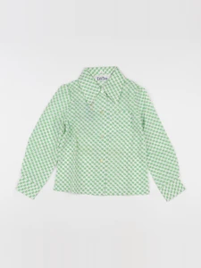 Vintage - chemise vert - 4/5 ans