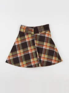 Vintage - jupe marron - 8 ans