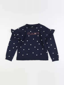Vertbaudet - sweat bleu - 8 ans