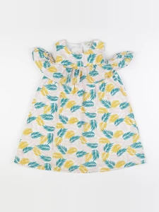 Vertbaudet - robe multicolore - 7 ans