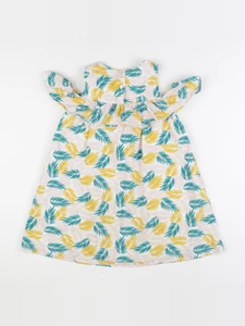 Vertbaudet - robe multicolore - 7 ans