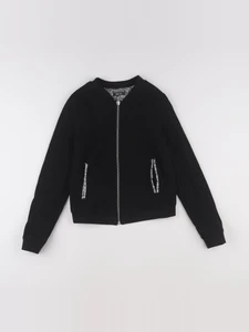 IKKS - veste réversible noir, argent - 12 ans