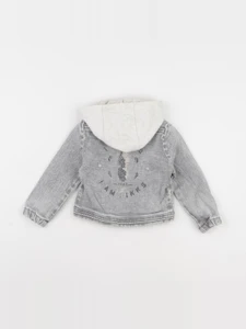 IKKS - veste imprimé au dos gris - 18 mois