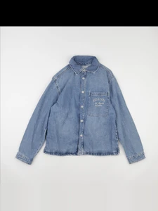 Zara - chemise imprimé au dos bleu - 13/14 ans