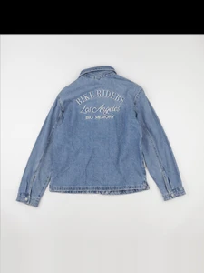 Zara - chemise imprimé au dos bleu - 13/14 ans