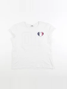 Tape à l'oeil - tee-shirt imprimé au dos blanc - 14 ans