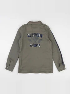 IKKS - veste imprimé au dos vert - 12 ans