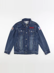 Vertbaudet - veste imprimé au dos bleu - 12 ans