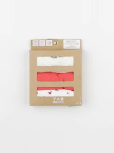 Tape à l'oeil - lot de 3 bodies en coton blanc, rose - 1 mois