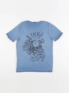 IKKS - tee-shirt imprimé au dos bleu - 8 ans