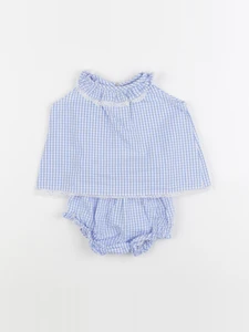 Lola Palacios - ensemble bleu - 6 mois