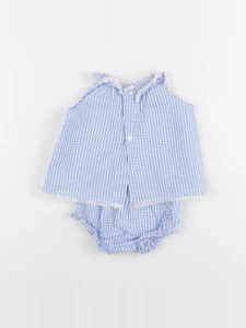 Lola Palacios - ensemble bleu - 6 mois