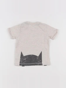 H&M - tee-shirt imprimé au dos beige - 3/6 mois