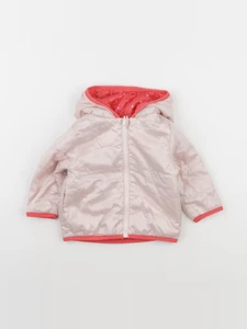 La Redoute - doudoune réversible rose - 9 mois