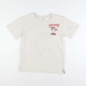 Vertbaudet - tee-shirt imprimé au dos beige - 12 ans