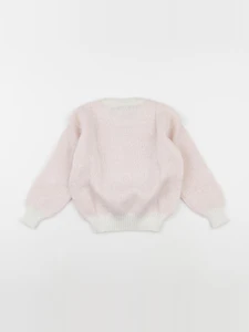 Vintage - pull rose - 4 ans