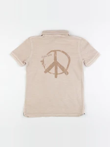 IKKS - polo beige - 8 ans