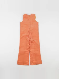 Vintage - combinaison orange en velours côtelé - 2 ans