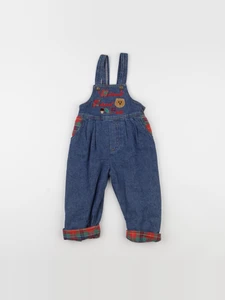 Vintage - salopette bleu - 3 ans